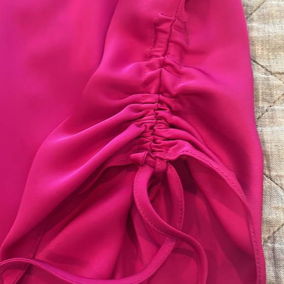 Ramy Brook Portia cowel neck cami in diva pink - Picture 5 of 5